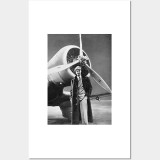 Howard Hughes, US aviation pioneer (H408/0388) Posters and Art